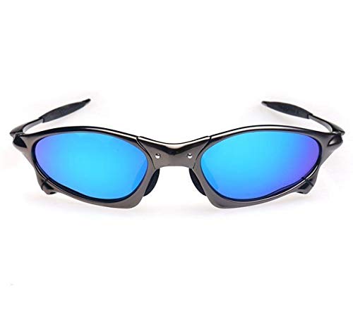 YFCTLM Radbrille MTB polarisierte einen.Kreislauf.durchmachengläser Fahrrad-Gläser Männer/Frauen Sonnenbrillen UV400 Bike Sonnenbrillen (Color : Sky Blue) Cover