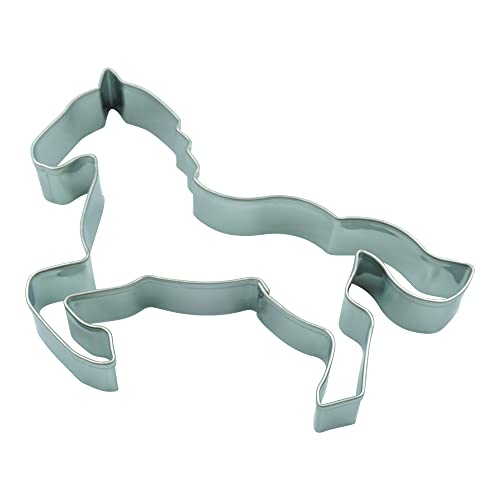 BekkiB 2510 - Ausstechform 'Pferd' ca. 9,3 cm, Ausstecher aus Edelstahl, spülmaschinengeeignet