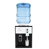Distributeur d'eau électrique, Refroidisseur et Distributeur d'eau Potable, Fontaine à Eau compacte, 550 W, Distributeur d'eau Chaude et Froide pour Fontaine de 5 à 18 L, Bureau Maison, Cuisine