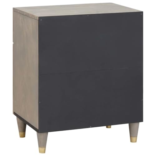 Petite table de chevet peinte à la main au charme unique - 7