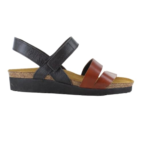 Image of NAOT Kayla Women's Sandals - Supportive 3-Strap Design with Backstrap, Cork & Latex Footbed - Arch Support - Travel-Friendly Comfortable Walking Sandals for All-Day Wear