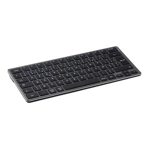 Amazon Basics Clavier sans Fil pour Tablette, Compatible avec PC, MacOS, Ordinateur Portable, Smartphone, Tablette