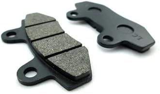 SELVIKE Brake Disc Pad Compatible for Hyosung GT250R/Okinawa Praise/TES Electric Scooter (BLACK, ESCOOTY REAR)