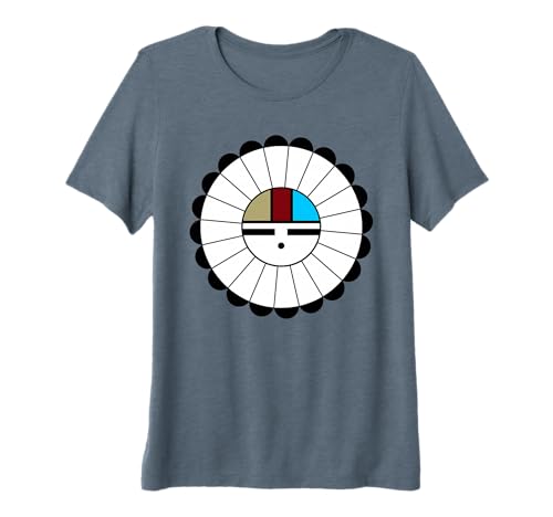 Native American Zuni Sunface T-Shirt Premium Tri-blend T-Shirt