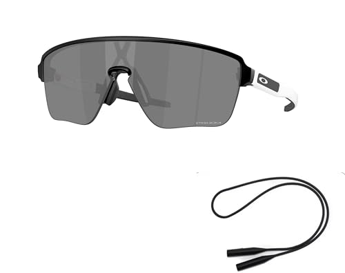 Oakley OO9415 Sunglasses Bundle: OO 9415 CORRIDOR SQ 941501 Matte Black/Prizm Black Policarbonate Standard and Universal Anti-slip Silicone Leash2