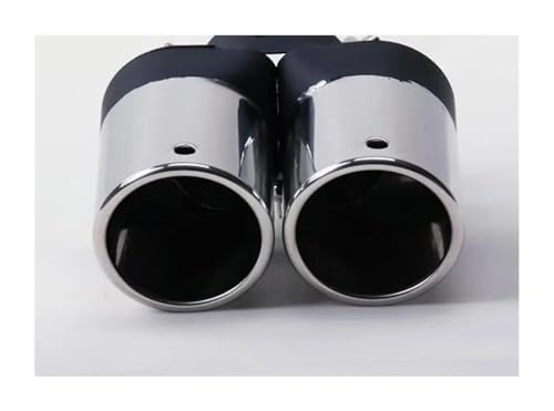 Silenciador de escape doble de acero inoxidable para Ford Focus 2012-2014 de 1 pieza 2