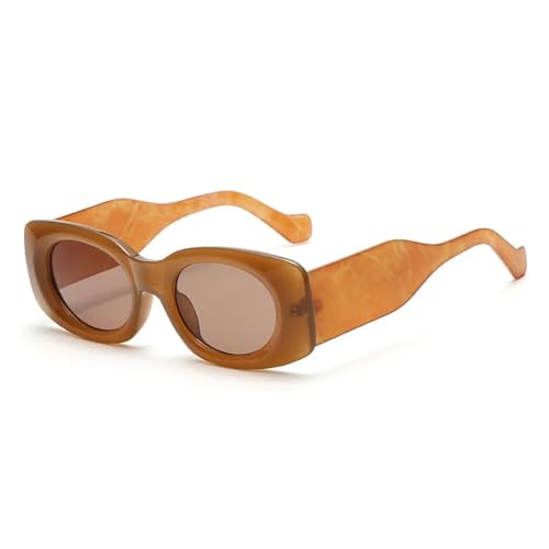 Lunettes de soleil ovales anti éblouissement avec protection UV400 pour yeux sensibles