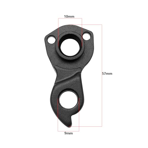 SING F LTD Gancho de câmbio de bicicleta com moldura de alumínio para engrenagem traseira compatível