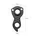 SING F LTD Bike Derailleur Hanger Aluminum Frame Rear Gear Mech Hanger Compatible with Boardman 650B Pro FS 2016 2017 MTR 8.9 2018 with Screws Black