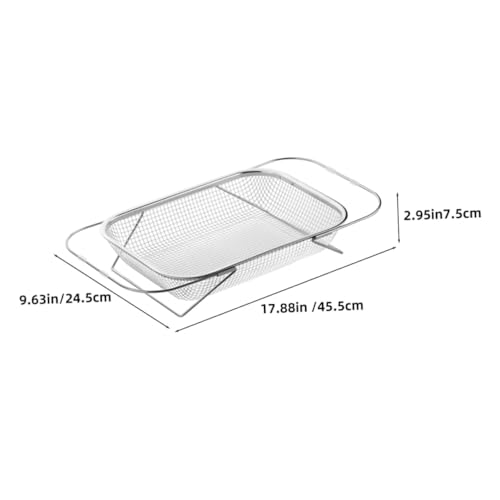 Colador de acero inoxidable para fregadero con diseño versátil miniatura 2