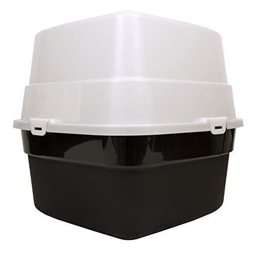 Nature's Miracle Advanced Hooded Corner Litter Box, Pack of 6 (P-5915)