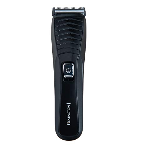 Remington Haarschneidemaschine HC7110, (LED-Ladekontrollanzeige, Edelstahlklingen, 17 Längeneinstellungen + 2 Aufsteckkämme, Netz-/Akkubetrieb, Lithium) Haarschneider ProPower Precision, Schwarz