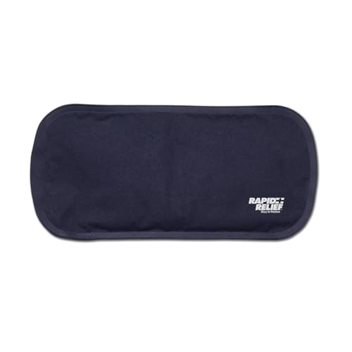 Image of Rapid Relief Gel Soft Flexible Ice Packs for Injuries - Reusable Freezer Cold Pack, Cold Compress & Cooling Gel Pad for Face, Shoulder, Hip, Leg, Arm, Ankle & Foot Injury 5 x 11 Inch Single Pack