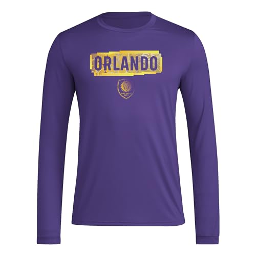 T-Shirt à Manches Longues adidas Orlando City SC Violet S