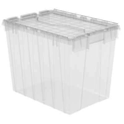 clear industrial totes