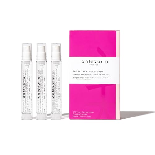 Image of Antevorta Intimate Pocket Spray Set | Moisturizing & Hydrating for Dryness, Neutralizes Odor, Irritability With Organic Alpine Skullcap, Edelweiss & Japanese Honeysuckle 1.72 oz