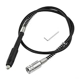Tidgel Flexible Schaftverlängerung, für elektrische Schleifmaschine, 108 cm Legierungs-Drehwerkzeug-Adapter mit 0,3–3,5 mm Bohrfutter zum Gravieren und Polieren, einfach und schnell zu bedienen (C)
