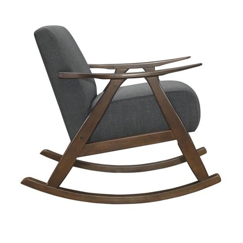 Sillón Plegable Textil Gris miniatura 5