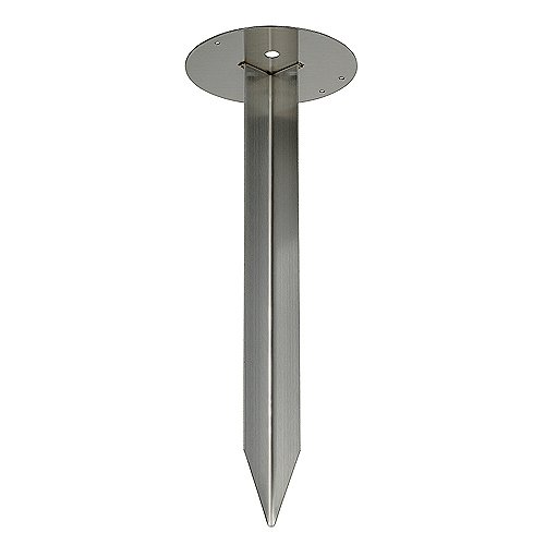 Preisvergleich Produktbild Erdspieß für SQUARE POLE Edelstahl