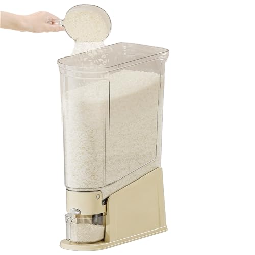 Récipient à riz gain de place avec son verre doseur intégré - 2