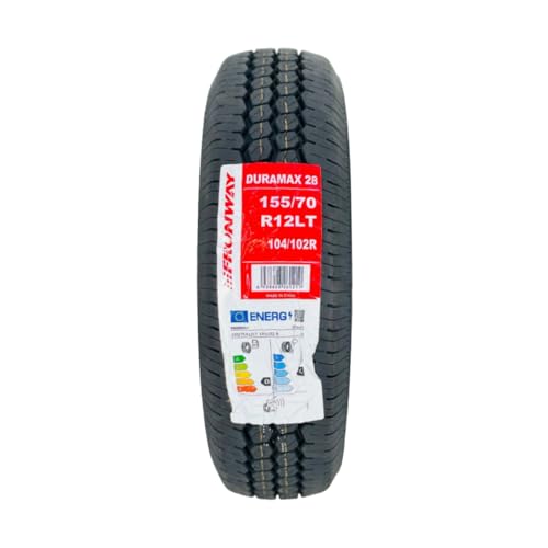 155/70R12LT FRONWAY DURAMAX-28 104/102R Tyre – Heavy Duty Light Truck Tyre for Pickup, Van & Commercial Vehicles – High Load Capacity, Durable Tread | 155 70 12 LT (1)