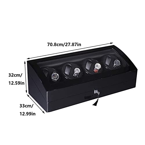 Watch winder 8 relojes automáticos para evitar paradas mecánicas 6