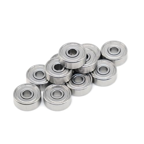 XMDHLTVQ 10Pcs ABEC-7 694ZZ 4x11x4 Mm Miniature Electrical Motor Car Ball Bearings