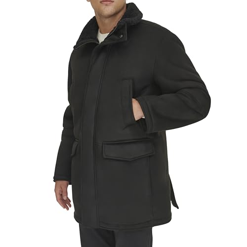 Image of DOCKERS Men's Faux Shearling Walking Coat