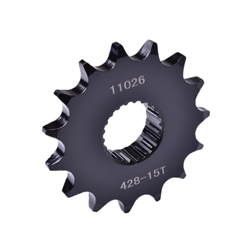 Pignon avant 428 15T transmission fluide pour moto XT250 et YBR250