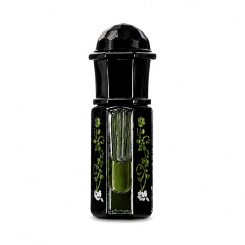 Image of SOLAVEA Green Oud Attar Perfume Oil for Men & Women | Premium Arabic Fragrance | Alcohol Free Long Lasting Concentrated Attar | Luxury Roll On Perfume with Oud, Rose & Musk Notes | Travel Friendly Perfume Oil 3ml PACK OF 1