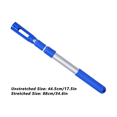 Schwimmbad-Teleskopstange, Schwimmbadzubehör Teleskop-Schwimmbadstange Schwimmbadstange Hohe Härte für Staubsauger für Bürsten