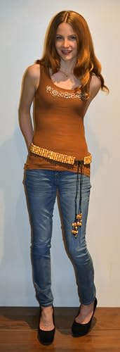 Bamboo fashion belt made from real bamboo3