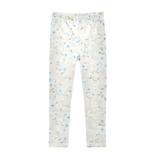 Girls' Leggings Flowers Floral Kids Yoga Tights Pants 1 Pack 20860480