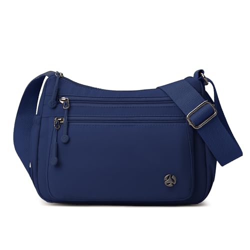 Image of Pealwel Casual Crossbody Bag with Anti Theft Pocket - Women Lightweight Water-Resistant Purse Bag