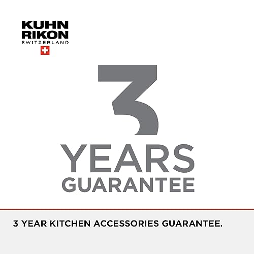 Kuhn Rikon Ratchet Grinder for Salt, Black Peppercorns or Spices. Salt Mill (Coarse - Fine). Spice Grinder. Black Pepper Grinder Mill. Salt Grinder – 3 Year Kuhn Rikon Kitchen Accessories Guarantee