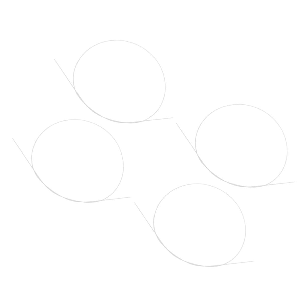 KICHOUSE 4Pcs Kite Building Rods Lightweight Plastic Tubes for Kite Assembly Support Frame for Kites Tents and Outdoor Structures Easy to Transport and Store