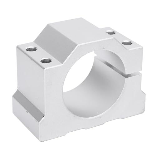 Soporte del Motor de Abrazadera de Husillo, Soporte de Motor CNC de Aleación de Aluminio de 45 Mm Soporte de Montaje del Motor con Tornillos Juego de Herramientas Piezas de