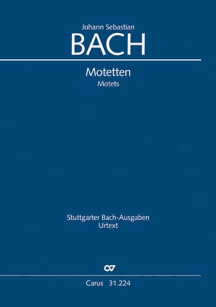 Motets - Sämtliche Motetten complets avec basse continue pour chorale et église