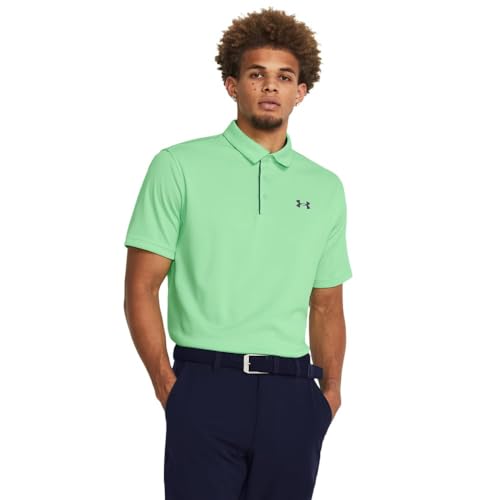 Image of Under Armour Men's Polyester Solid Tech Polo | T-Shirt | 1290140-001