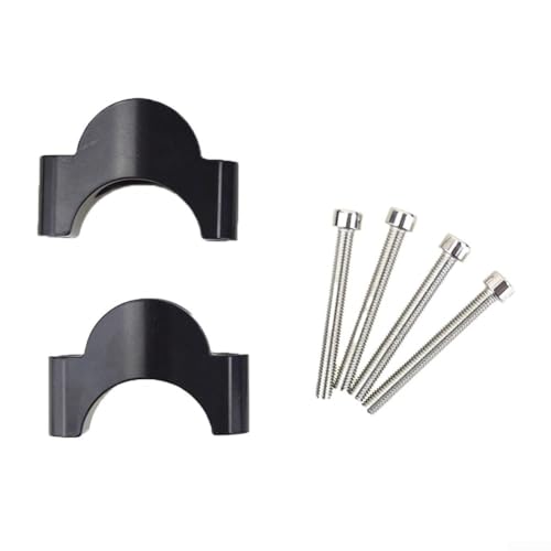 31,8 mm 10/20 mm Fahrrad-Abstandshalter Legierung Rest Bar Höhenverstellbar Aluminium Abstandshalter schwarzes Rundrohr kompatibel für TT-Lenker (20 mm)