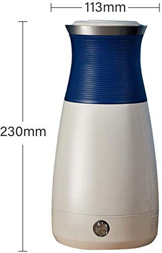 Hervidor eléctrico de agua acero inoxidable 400ML gris miniatura 3