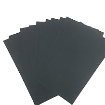 Pack of 40 3" X 5.5" Wet Dry Sandpaper Sanding Paper Abrasive Assorted Grits 600/1000/1500/2000 Grit Finishing, Auto Body, Sand Paper