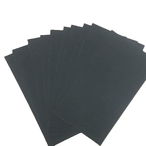 Pack of 40 3 X 5.5 Wet Dry Sandpaper Sanding Paper Abrasive Assorted Grits 600/1000/1500/2000 Grit Finishing, Auto Body, Sand Paper