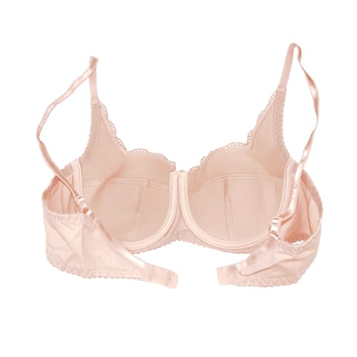Dirndl BH für Damen im Push Up Stil mit Spitze in Nude EU 75E