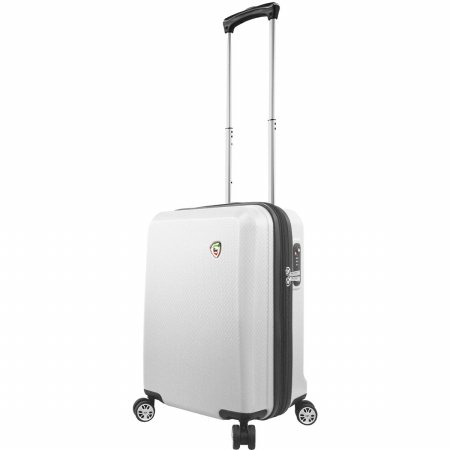 Italy Fibre Di Carbonio Scatola Hardside Luggage Carry-on, White