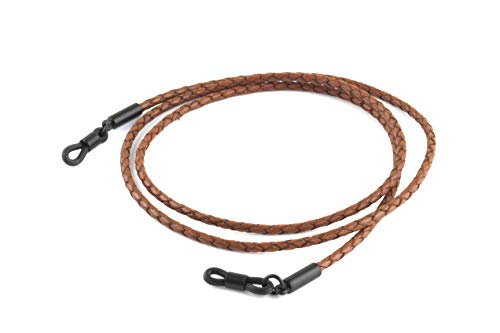 Image of Dowling Brothers Genuine Leather Cord Sunglass Eyeglass Holder Lanyards