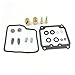 Carburetor Rebuild Kit for Suzuki VX800 & VS1400 Intruder (1990-1992) - Complete Repair Kit with Gaskets, Jets & Needles - Fits VX 800 & VS 1400 Motorcycle CV Carburetors(2 set A)