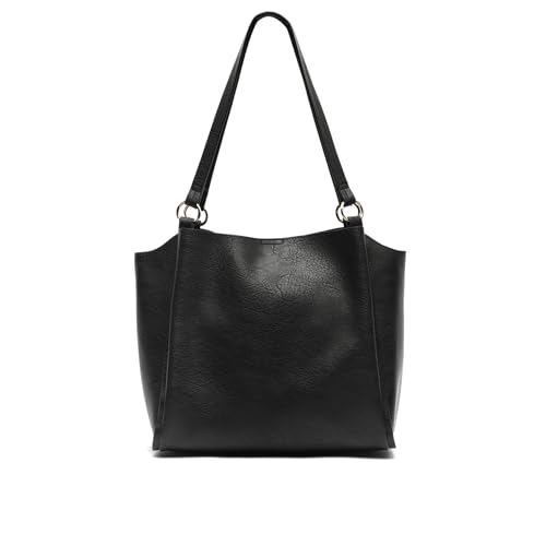 MISAKO Mairena bolso shopper grande con bolsa en el interior Mujer   Mairena Negro 27x42x16cm