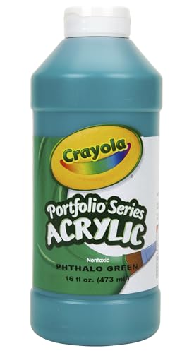 Peinture acrylique Phthalo Vert séchage rapide Crayola BAS315