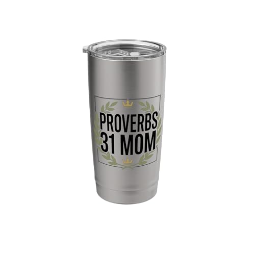 Proverbs 31 Mom Christian Faith Mother's Day Religious Stainless Steel